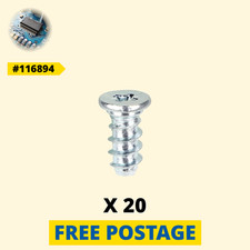 20 x IKEA 116894 Furniture Screws for HENMES and BRIMES Series [Slovakia]