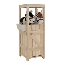 Hobby Horse Stall Holz Pferdestall Steckenpfe...