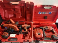 Hilti SC 70W A22 Kreissäge - Hilti TE2 A22 Bohrhammer - Hilti SF 22 A Bohrmaschine