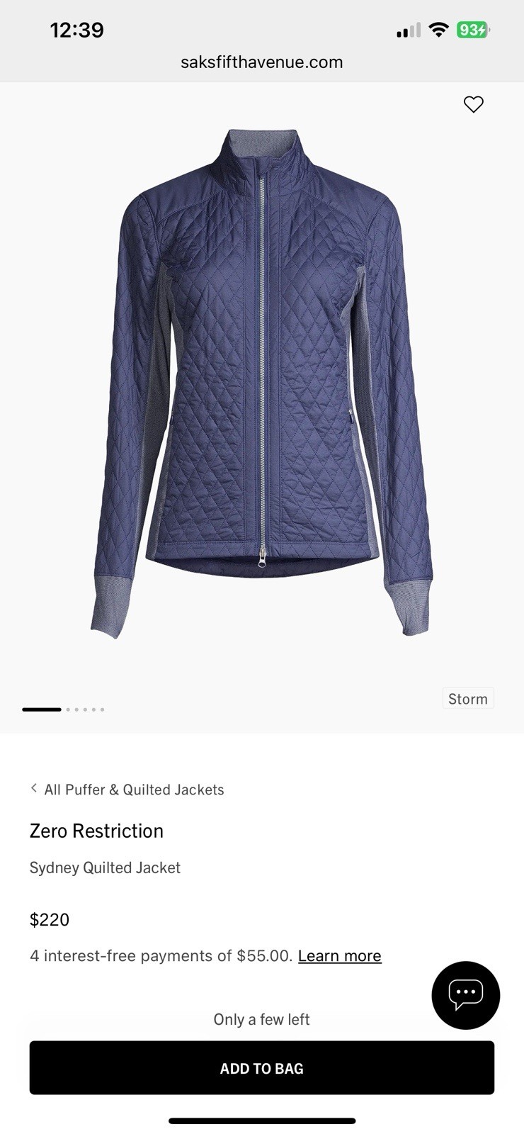 XS Zero Restriction Woman’s Lightweight Jacket- S… - image 1