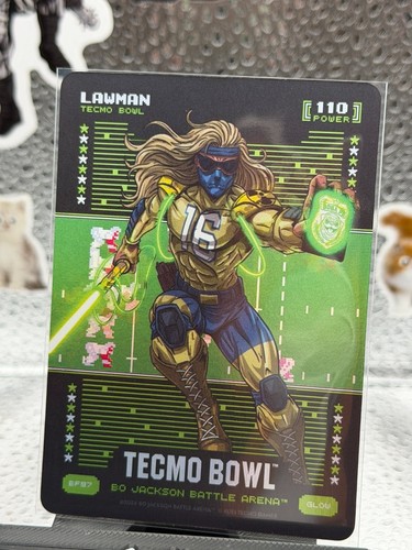 2026 Bo Jackson Battle Arena Lawman (Trevor Lawrence) Glow Battlefoil #BF97