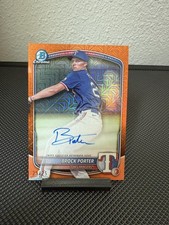 2024 Bowman Chrome #BMA-BP Brock Porter Auto Orange Mojo Refractors #/25
