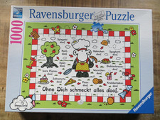 Ravensburger Puzzle 1000 T. Ohne Dich schmeckt alles doof Nr. 190683 Sheepworld
