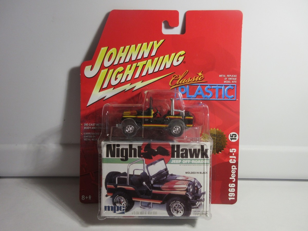 Johnny Lightning Classic Plastic Night Hawk 1966 Jeep CJ-5 | eBay