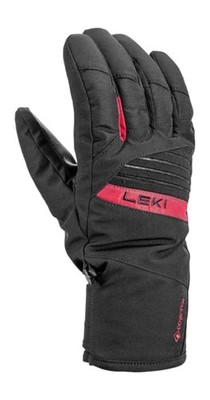 Ski Handschuhe Leki Space GTX Black Red Gr. 10