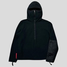 Prada Sport AW00 Balaclava Ninja Fleece Jacket - L/XL