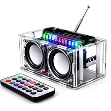 FM Radio Kit Speaker DIY Kit Soldering Practice Kit 87.5MHZ-108.0MHZ FM Digit...
