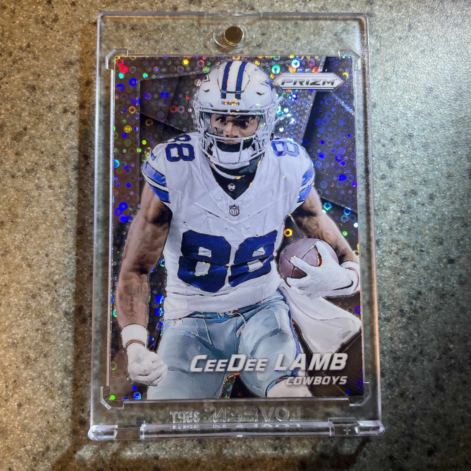 2024 Prizm CeeDee Lamb #2 - SP No Huddle Disco Parallel