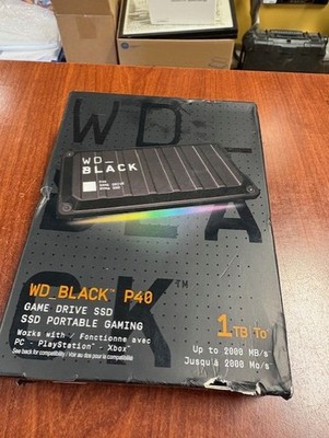 Western Digital WD_BLACK P40 Game Drive 1TB External Portable SSD