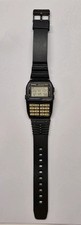 Casio Data Bank 150 1477 DBC-150 Digital Watch 34mm New Batt. Fully Tested Works