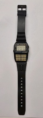 Casio Data Bank 150 1477 DBC-150 Digital Watch 34mm New Batt. Fully Tested Works