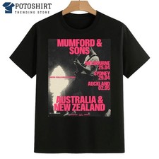 Mumford And Sons Australia And New Zealand 2026 Tour Shirt H129