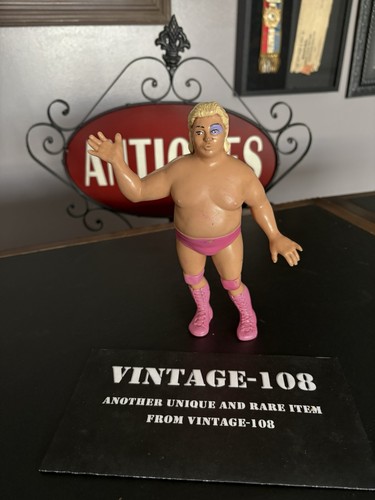 Adorable Adrian Adonis 1987 WWF LJN 8 Wrestling Su...
