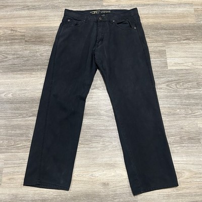 Men JORDAN CRAIG Black Clean Jeans Y2K 36x32