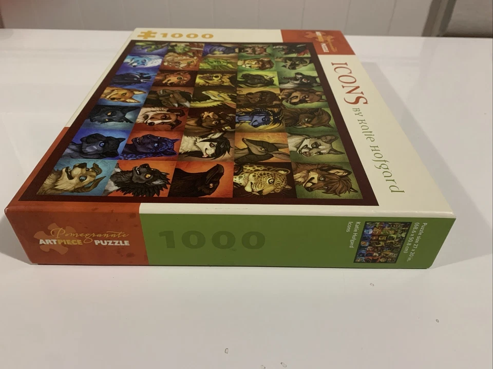 Icons by Katie Hofgard Jigsaw Puzzle 1000 Piece Complete Like New - image 4 of 4