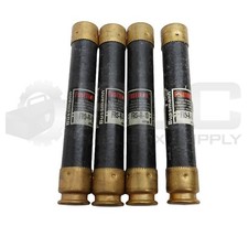 NEW LOT OF 4 FUSETRON FRS-R-10 DUAL ELEMENT TIME DELAY FUSE 10A