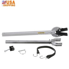 Adjustable Transom Saver Composite Head Holds Engine Roller and Trailer Mounts