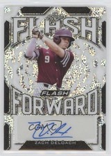 2020 Leaf Flash Flash Forward Zach DeLoach #ZDL Auto 0l8y
