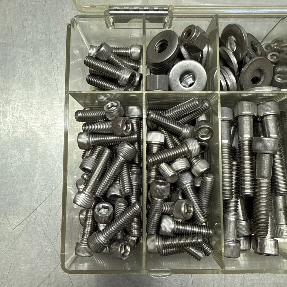 Kit de herrajes tornillos pernos grandes System 3R T30 6 mm THE A2-70 3R-239 Foto 2 de 4