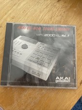 New Sealed Akai CD-Rom Sound Library - MPC2000XL Volume 1 Sample CD