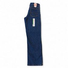 Wonder Nation Kids Straight Leg Jeans Medium Wash Stretch Denim