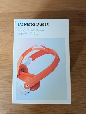 Meta Quest 3 Facial Interface and Head Strap blood orange NEU mit Quittung 