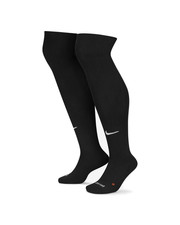 Nike Soccer Futbol Knee High Black Socks 2 Pairs Men Size M 6-8 DJ9737-010