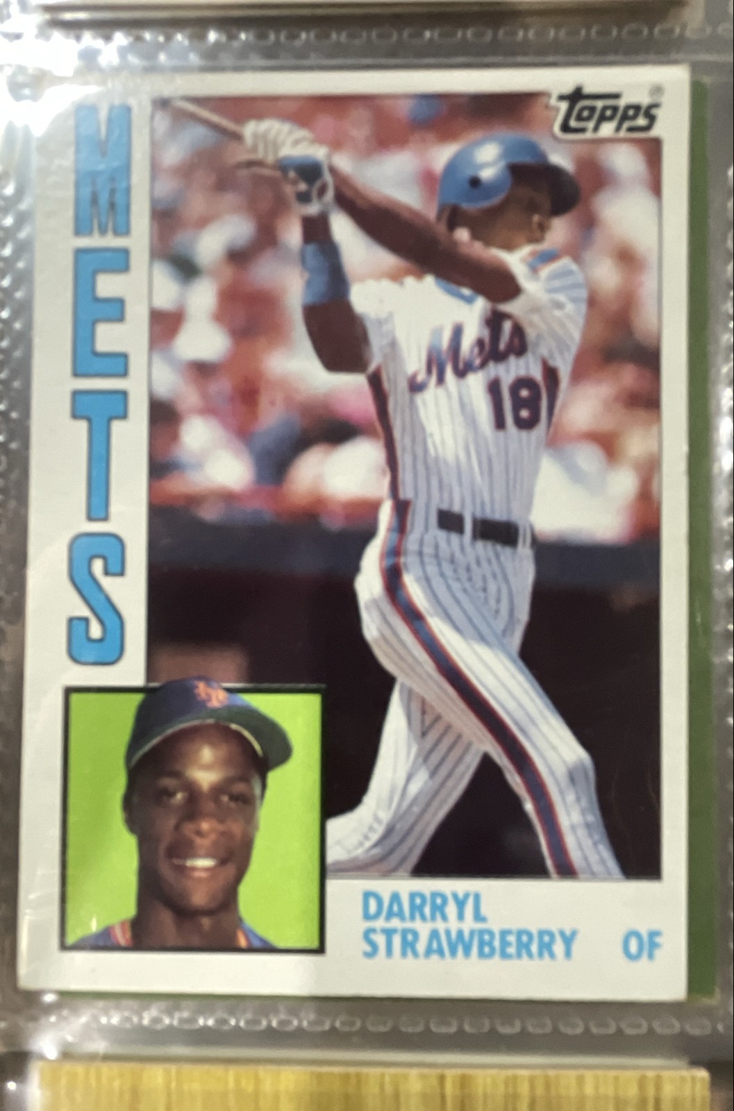 1984 Topps - Darryl Strawberry #182 (RC)