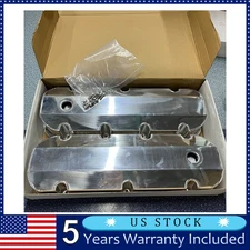 Aluminum Fabricated Valve Cover for Big Block Chevy BBC 396 454 w/Breather US