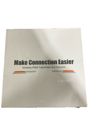 Make Connection Easier Wireless HDMI Transmitter and Receiver TR50 SEALED