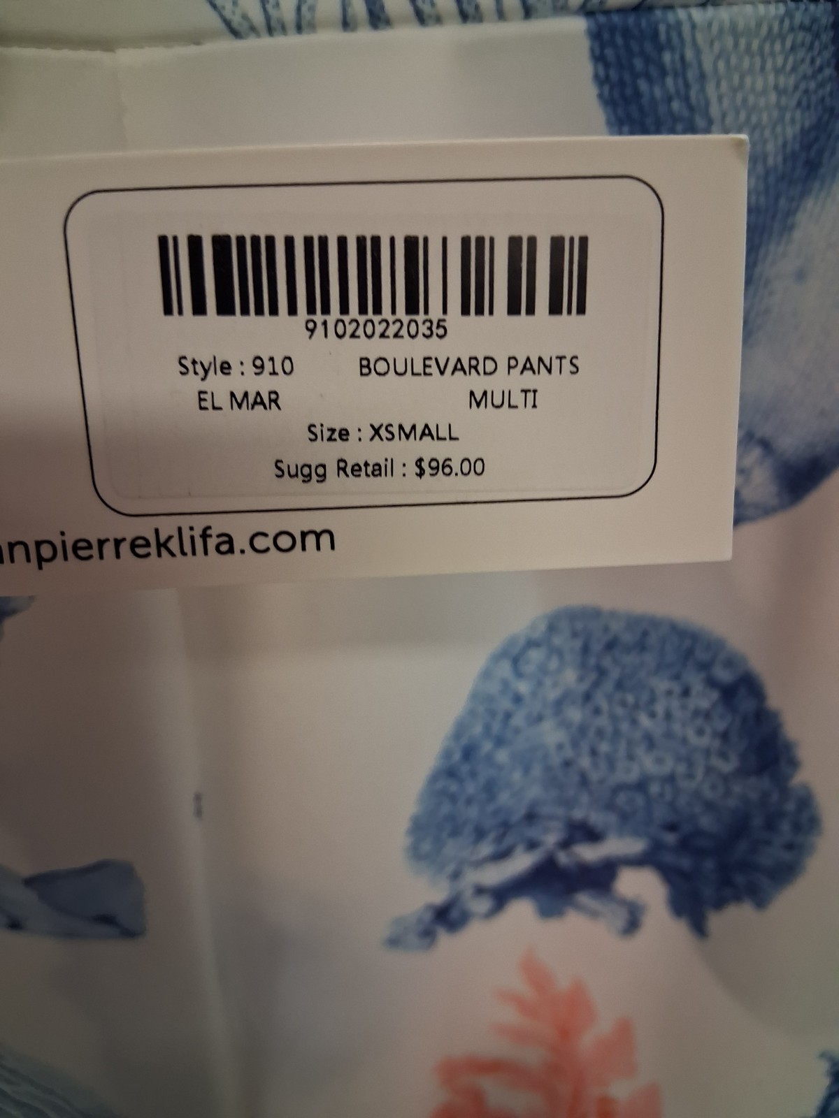 Jean-Pierre Klifa Womans Boulevard Pants XS