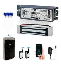 2.4GHz WiFi Access Control 400lb Electric Magnetic Door Lock System Kit