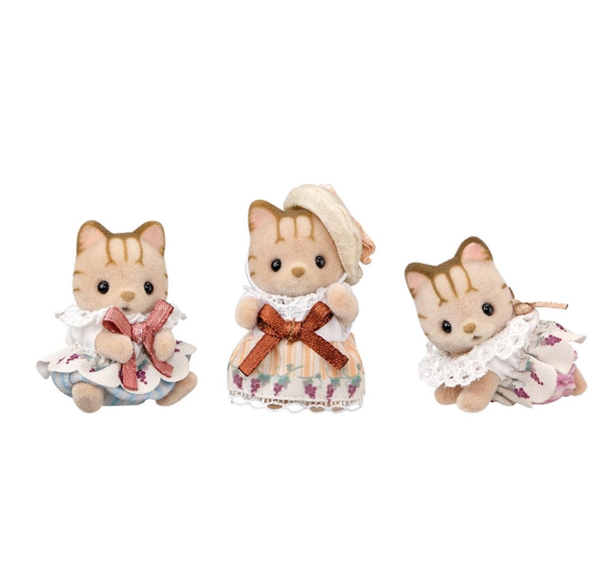 Sylvanian Families Striped Cat Baby Elegant Set Calico Critters