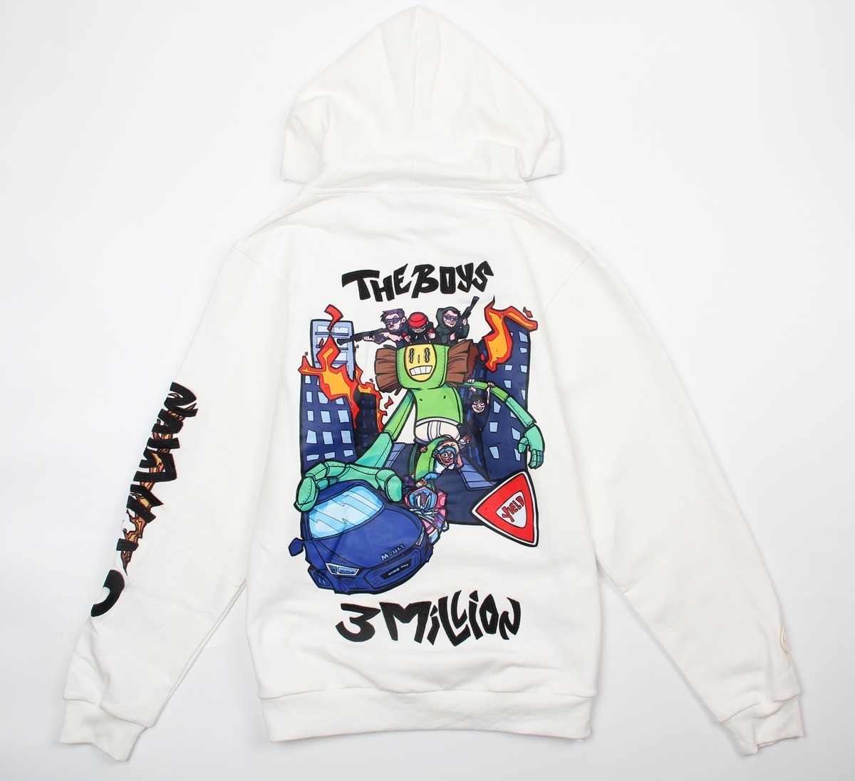 え*ら様 THEBOYHASNOPATIENCE hoodie yvngpatr The Boys Youtuber 3 Million Milestone Limited Edition Gamer Merch