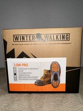 Winter Walking Low Pro Ice Cleats Size L NEW IN BOX Non Slip Footwear Outdoor