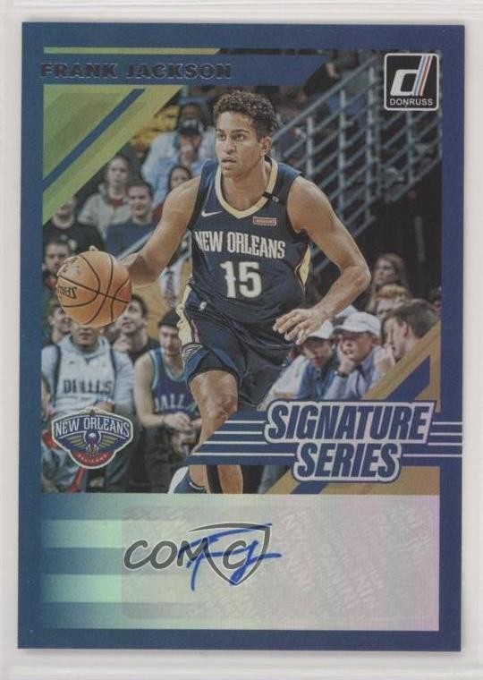Frank Jackson #SS-FJK 2019-20 Donruss Basketball Signature Series