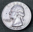 USA - 1956-P Silver Washington Quarter - High Grade - FREE SHIP
