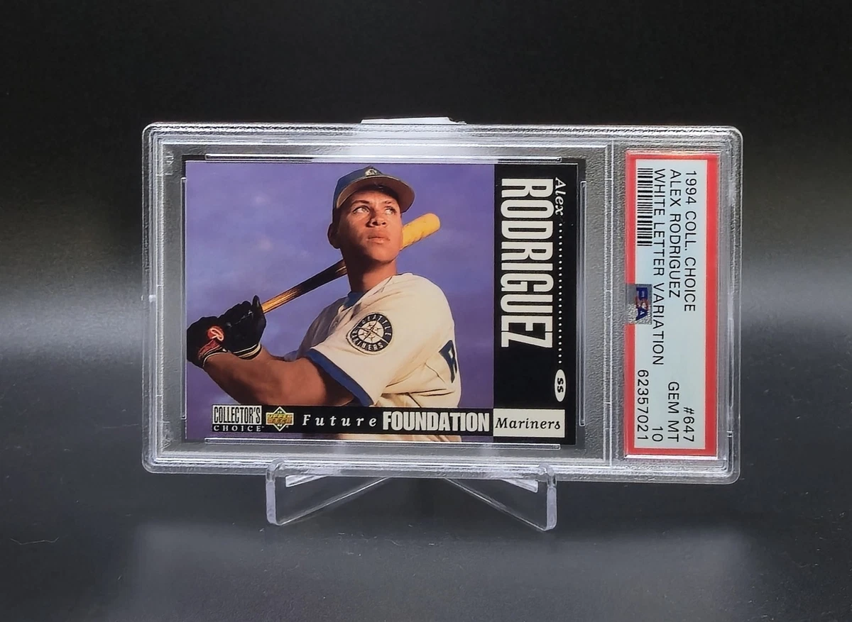 25+ Alex Rodriguez 10 Graded Baseball Sports Trading Cards