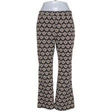 Maliparmi, Hose, Größe: 42, Schwarz/Beige/Weiß #Wgx