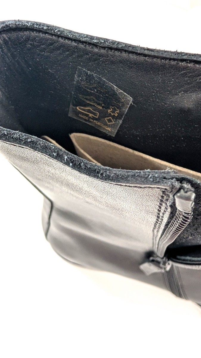 OUR LEGACY Camion Boot Black Leather EU 45 US 12 Zip Square  display picture 1