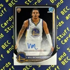 2025-26 Bowman Chrome Will Richard Auto Rookie RC Warriors  #BCA-WI