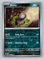 Deino 065/086 White Flare Reverse Holo Common