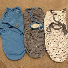 Lot Of 3 Swaddle Me Swaddlers Sm/md Infant