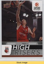 2016-17 Upper Deck Euroleague High Risers Daniel Theis #HR10 READ z6b