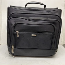 SOLO Black 15.4" Rolling Laptop Overnighter Model B62-4