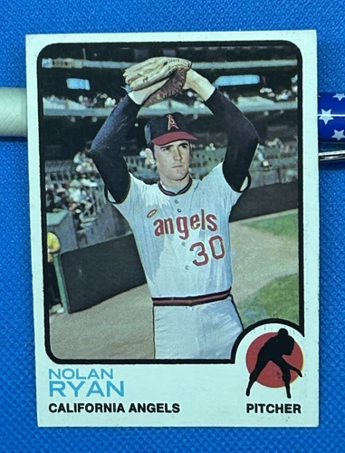 1973 Topps #220 Nolan Ryan Baseball Nice Card See Photos For Condition