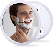 Fogless Shower Mirror for Shaving and Makeup with 3 Removable Powerful Suction