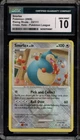 Pokemon Snorlax Rising Rivals Pokemon League Crosshatch Holo #33 CGC 10 Gem Mint