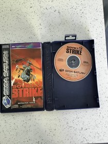 Soviet Strike - Sega Saturn Supplied In Original Case With Manual 
