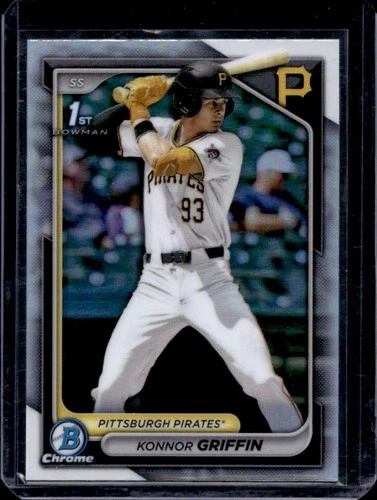 2024 Bowman Draft Konnor Griffin Chrome Refractor 1st Prospect #BDC-22 Pirates